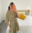 Giulia sharing her modest journey - wearing modest swimsuit