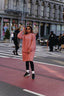 Nina Sweater dress - Rose