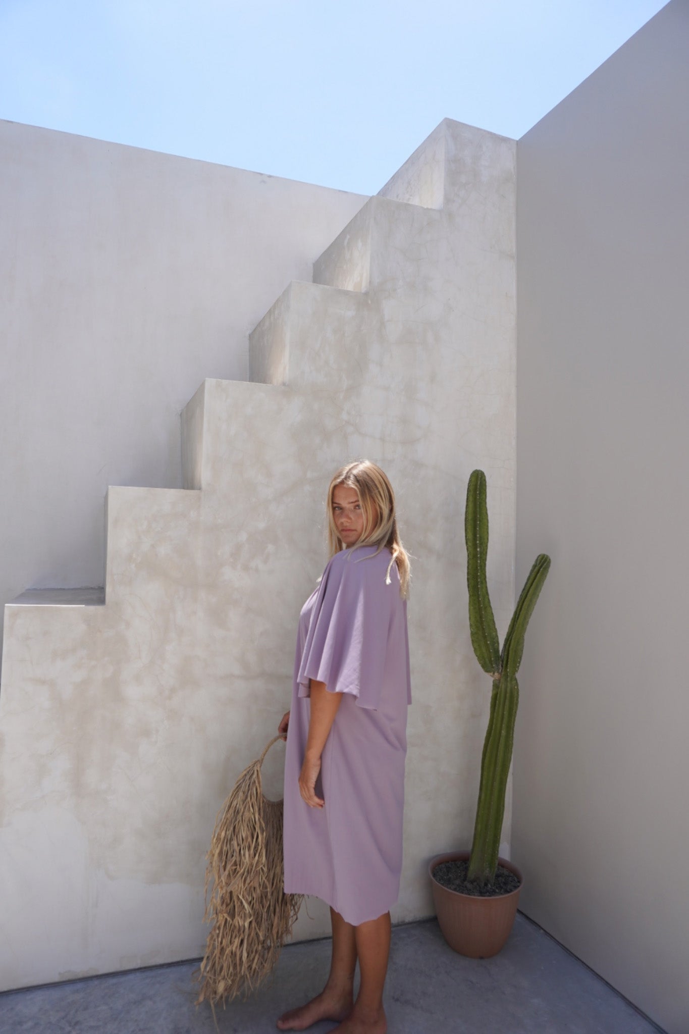 Kaia swim dress - Mauve