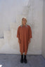 Eva ribbed dress - Caramel