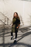Lana Mini Pencil Sport Skirt - Military