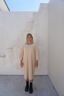 Eva ribbed dress - Cream
