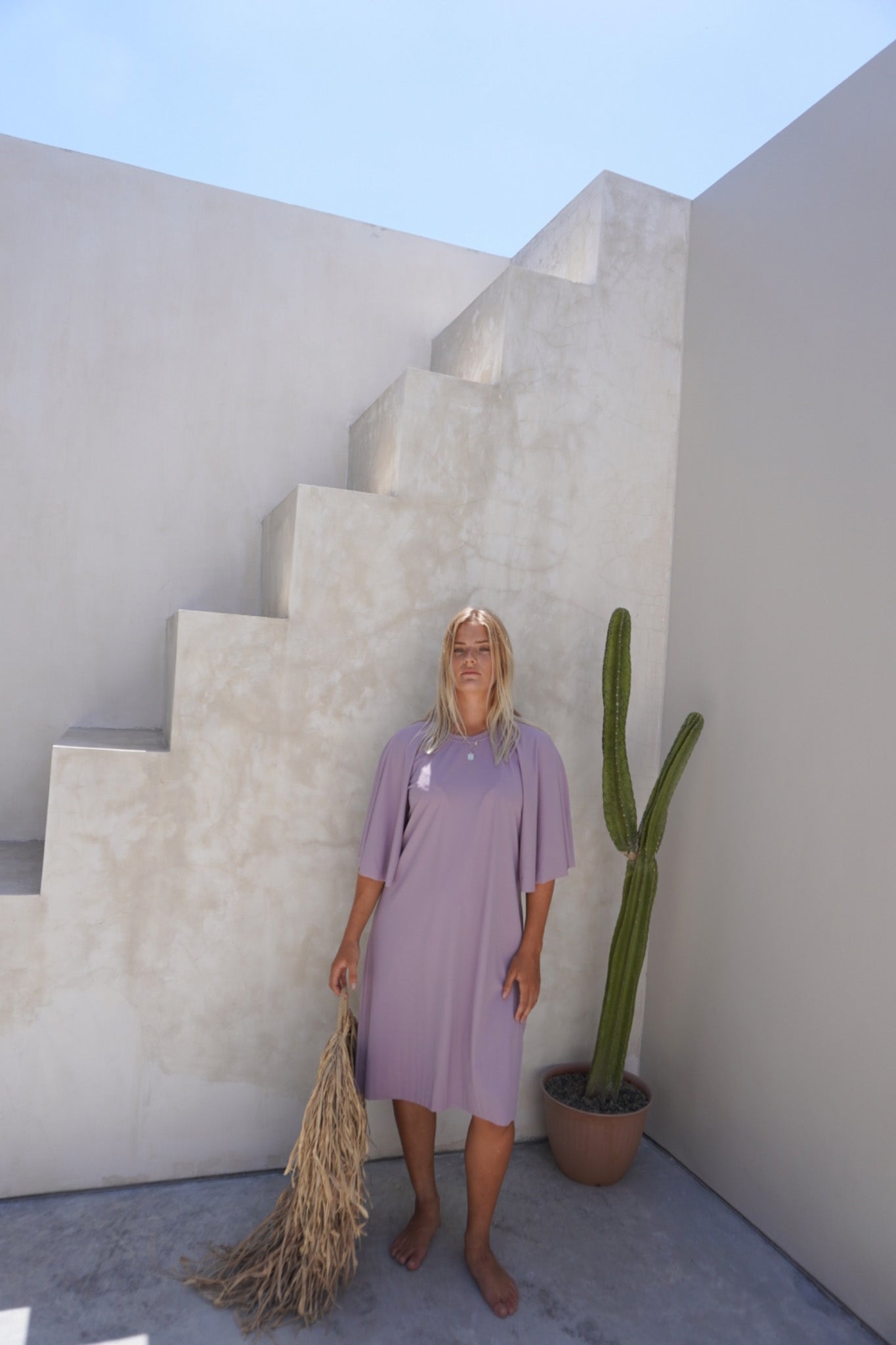 Kaia swim dress - Mauve
