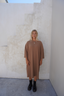 Eva ribbed dress - Beige
