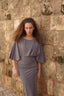 Maya swim set with Ira skirt - Stone grey