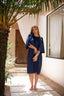 Kaia swim dress - Shinny Navy