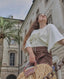 ANAVA PARIS - Modest Clothing Store - Modest swimsuits sets - Mia set cream / brown