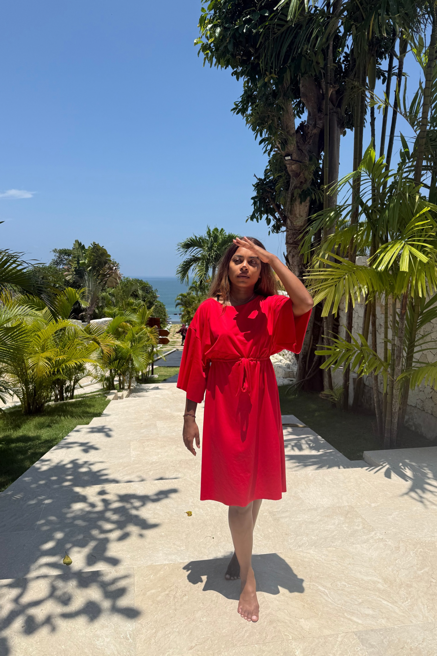ANAVA PARIS I Modest Swimwear I Emma swim dress - Indigo XL/XXL ANAVA PARIS I Modest Swimwear I Emma swim dress - Indigo XL/XXL