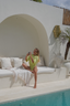 Hijabi-Friendly Modest Swimsuit – Mona One-Piece with Tara Wrap Skirt in Melon for Ultimate Comfort