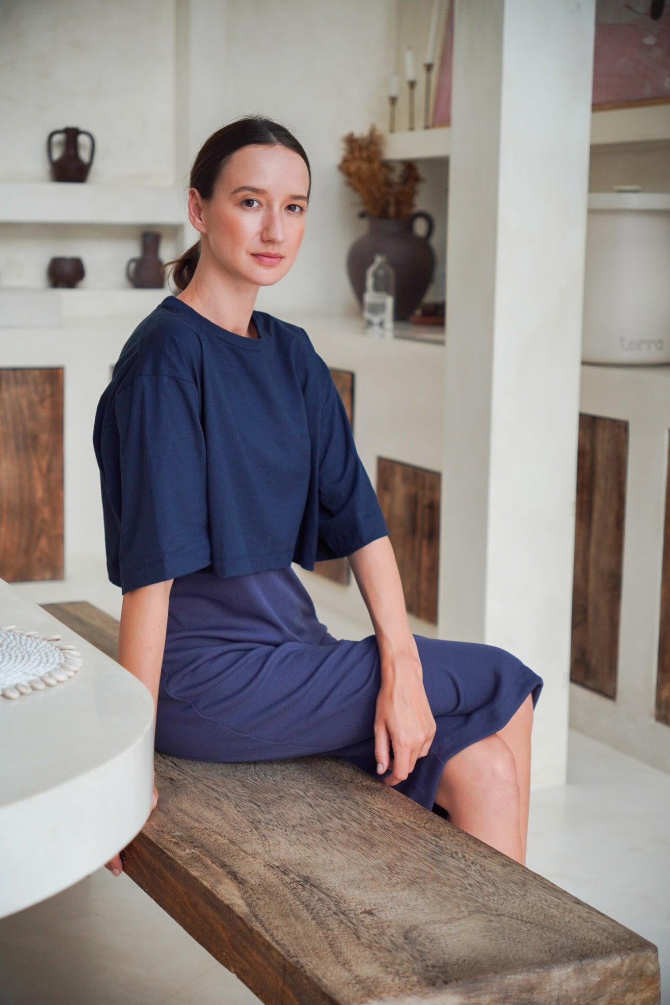 Jia set - Blue night - ANAVA PARIS