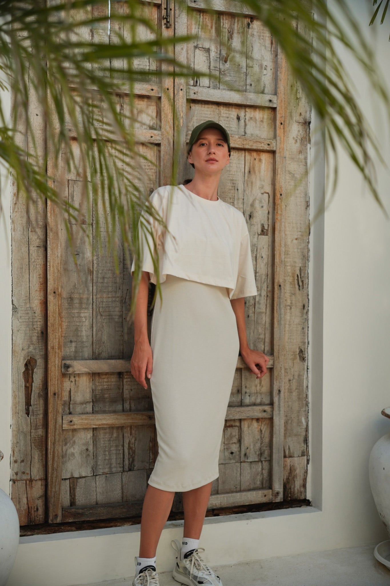 Jia set - Cream - ANAVA PARIS
