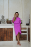 Modest One-Piece Swimsuit in Fuchsia – Stylish & Comfortable Swimwear