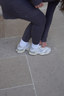 Plus size modest sport skirt – charcoal activewear for comfort and mobility.