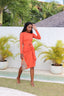 Elina skirt - ANAVA PARIS Modest swimwear modest swim skirt Elina brunt orange size S