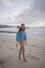 Rachelle one piece - Blue - ANAVA PARIS