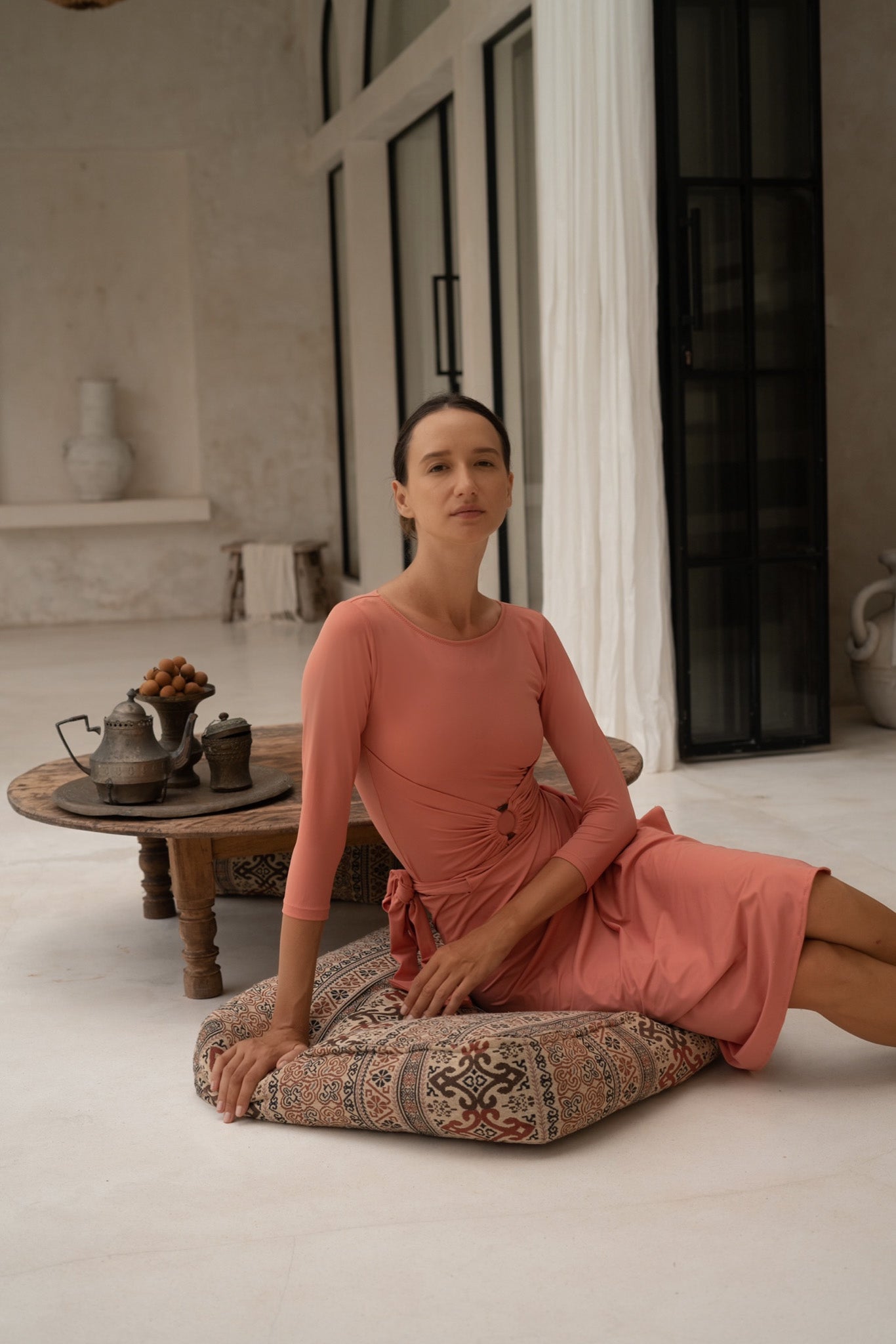 Adaya set - Salmon - ANAVA PARIS