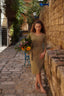 PRE-ORDER - Levana set with real wrap skirt  - Olive