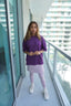 MAUVE SET Lana Pencil Sport Skirt + 2 T-shirts - SAMPLE SALE