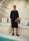 Eva dress - Black - ANAVA PARIS