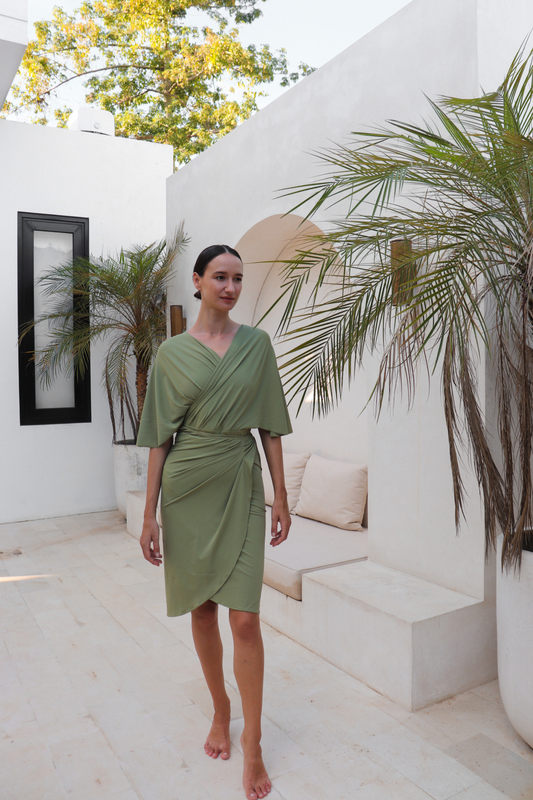 Ella set - Olive - ANAVA PARIS