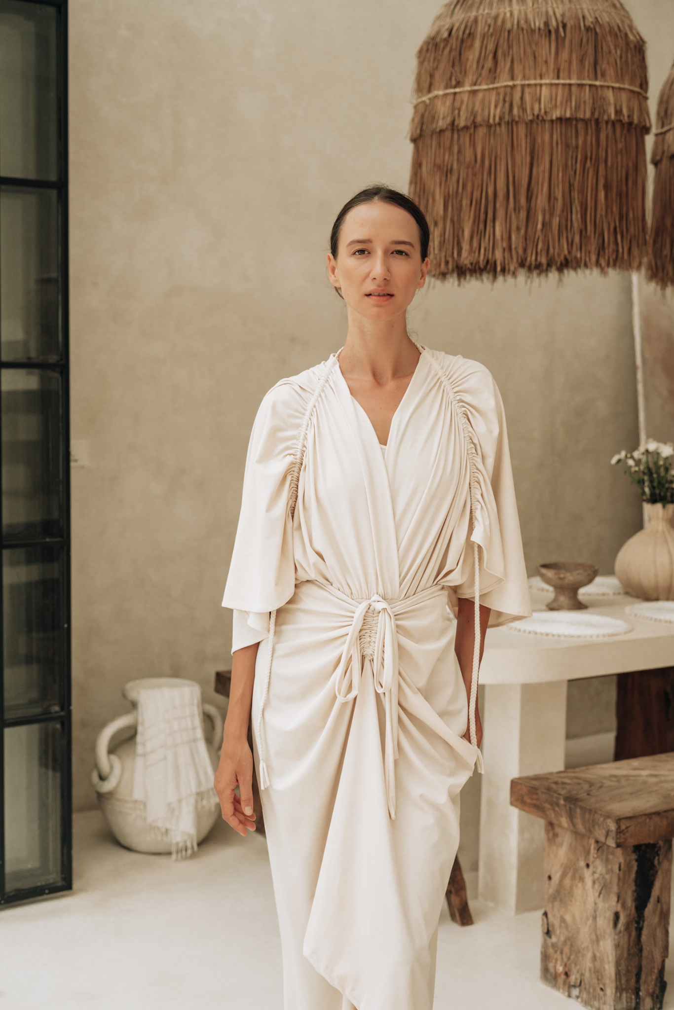 Camila set - Cream - ANAVA PARIS